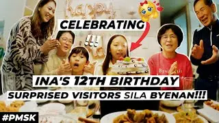 KOREAN BIRTHDAY PARTY | MY KOREAN IN-LAWS SURPRISED VISIT | INA AT 12 | #pmsk