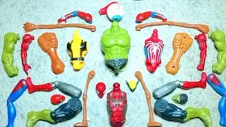AVENGERS TOYS MARVEL'S SIRENHEAD DEADPOOL HULK SPIDERMAN SUPERHERO TOYS ACTIONS VIDEO 