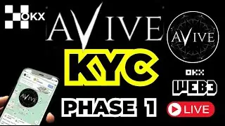 Avive KYC Phase 1 || How To Do Your Avive KYC With your Mobile Phone  #aviveminingapp #okx #avivekyc