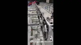 C Motion: Chain Drive Vertical  Circular Conveyor System