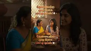 தேவையற்ற முடி போக பாட்டி டிப்ஸ் 🥚✨ | Milk Pocket Shorts