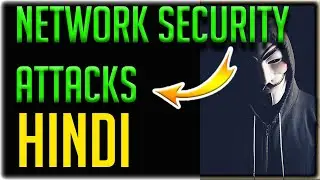 Network security attacks in Hindi | Active attacks and Passive attacks in Network security in Hindi