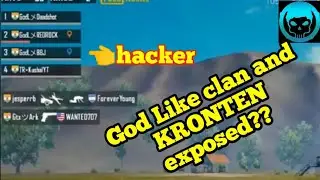GOD LIKE clan's HACKER and hacker's supporters.? KRONTEN EXPOSED???