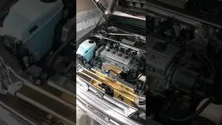 Toyota 4A FE engine view