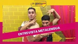 Metalengua en La Nuestra: el dúo nacional cantó a capela varios éxitos