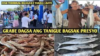 GRABE GANDA NG TANIGUE MURA NA PERKILO DAGSA ANG SEAFOODS#seafood #fishmarket #amazingsea 