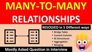 How to Handle Many-to-Many Relationships in Power BI | Data Modeling Tutorial with Demo