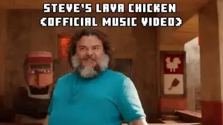 Jack Black - Steve's lava chicken ( Official Music Video ) | A Minecraft Movie Soundtrack |
