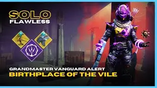 Orpheus Rig Void Hunter - Solo Flawless GM Vanguard Alert 