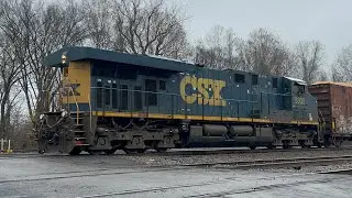 CSX 5335 Works Y120 Yard Job in Augusta Yard