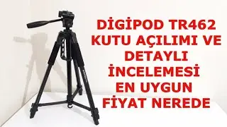 DİGİPOD TR462 TRİPOT KUTU A&Ccedil;ILIMI VE DETAYLI YAKINDAN İNCELEMESİ