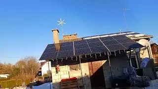 Wstęp do otwarcia sezonu OFF GRID dziś jest już czym ładować banki i pracować na własnej energii .