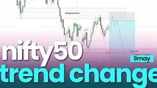 nifty and banknifty prediction 9th may | trend change?| #nifty #banknifty #analysis