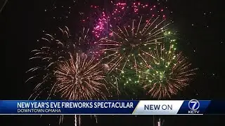 Better temperature brings crowds to downtown Omaha fireworks show