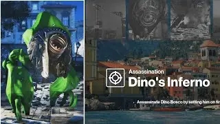 (PS5 Pro) Hitman World of Assassination - (Dino's Inferno) Modo Profissional 4K