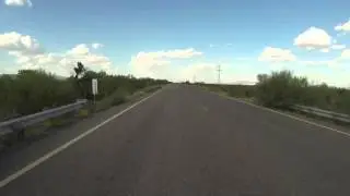 South in Indian Route 15 past Santa Rosa, Arizona, Tohono O'odham Nation, 4 October 2015, GP040010