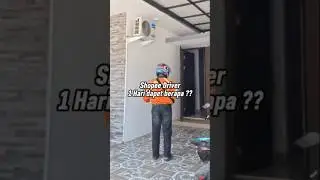 SHOPEE FOOD / SHOPEE DRIVER 1 HARI DAPET BERAPA YA ?? #shopeedriver #shopeefood #drivergabutt