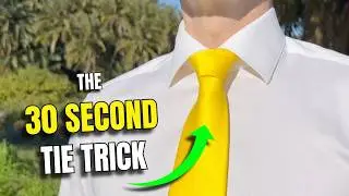 How to Tie a Tie: The 30-Second Trick