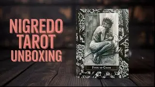 Opening the Mysterious Nigredo Tarot Deck! Perfect for Halloween!🎃 
