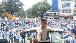 Durbar high school(ranipokhari ktm)at10 Am     durbar high school view❤❤miss you all friend's ❤