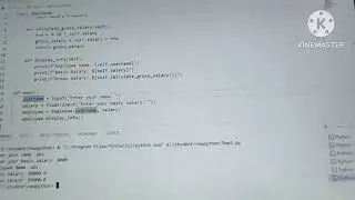 Python, Employee management system @tswisdomworld