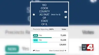 Madison among dozens of Illinois counties voting to secede from Cook Co.