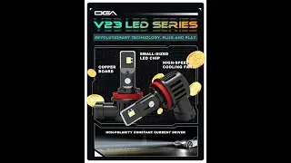 CN360 Mini but Powerful V23 LED Headlight Bulb