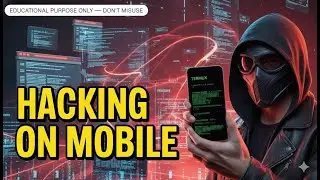 How Hacker Used Termux On Mobile in Cyber Security & Ethical hacking | Education Purpose only