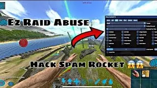 [ARK MOBILE] Ez raid base abuse And Hack Spam Rocket is oppp