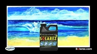 Solarez Low-VOC Dual Cure UV Resin Painting
