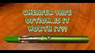 CBD Vape pen Review- vape pen on a budget
