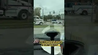 Women gets hit by a car . Florida #police #ems #emt #shorts #florida #short #help #hospital #people