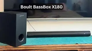 Boult Bassbox X180 Soundbar review & Test🔥🔥|  Home theatre | #song #audio #bass #Home