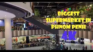 Amazing Crowded People in Aeon Mall Sen Sok City 4K