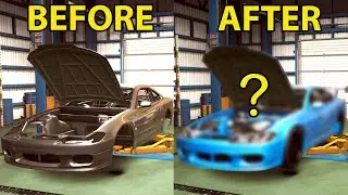 DRIFT21 - Building Nissan Silvia S15 From Scratch & Testing (Steering Wheel + Shifter) Gameplay