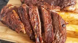 CARNE ASSADA NO FORNO | MACIA, SUCULENTA E  MUITO SABOROSA | CARNE BARATA FÁCIL DE FAZER