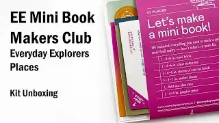 Mini Book Makers Club | Places | Everyday Explorers | Unboxing