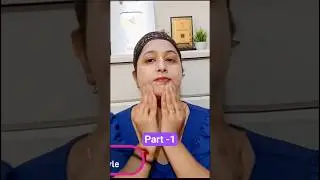 Self Facial steps Part -1 #facial #facemassage #skincare #beauty #shorts #shorts