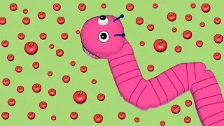 WORMS CLASH.IO 🐛 Snake Games, Slither io Gameplay, Level Up Worm, Free Android iOS Gameplay