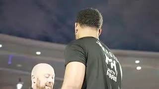 THE DANCING HEAVYWEIGHT! MAGIC MATTY HARRIS PREPARES FOR EUBANK SMITH CARD