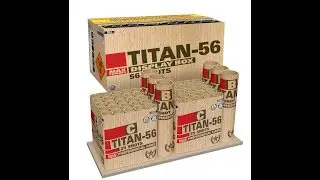 Titan-56 56 Schuss 50mm 4228-4754 www.pyrothron.com