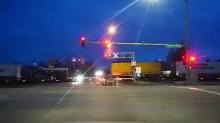 Driving Through Wasilla, Alaska Railroad, Car Wash
