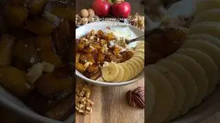 Terci de ovaz cu mar caramelizat | Fara zahar, rapid si delicios 🍂