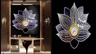 Transforming Aluminum Foil into a Stylish Wall Clock | diy | Fashion Pixies