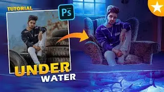 Ps Touch Room Under water concept Photo Editing . ( Full Tutorial )