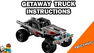 LEGO INSTRUCTIONS - Getaway Truck - TECHNIC - LEGO Set 42090