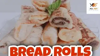 Jam and chocolate filled bread rolls recipe || All Out Cuisine(AOC)
