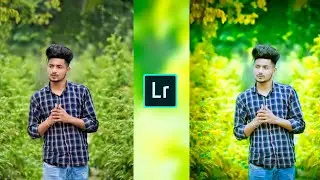 Teal yellow and green colour effect photo editing.lightroom editing tutorial.@NkeditingLab