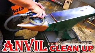 Blacksmith Anvil Clean Up And Some Good News