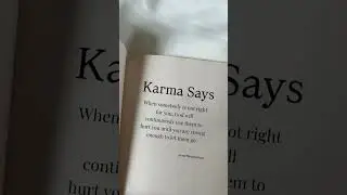 God&rsquo;s Lesson: Let Go When It Hurts | Karma Quotes.😌#quotes #lifelessons #karma  #motivation #shorts